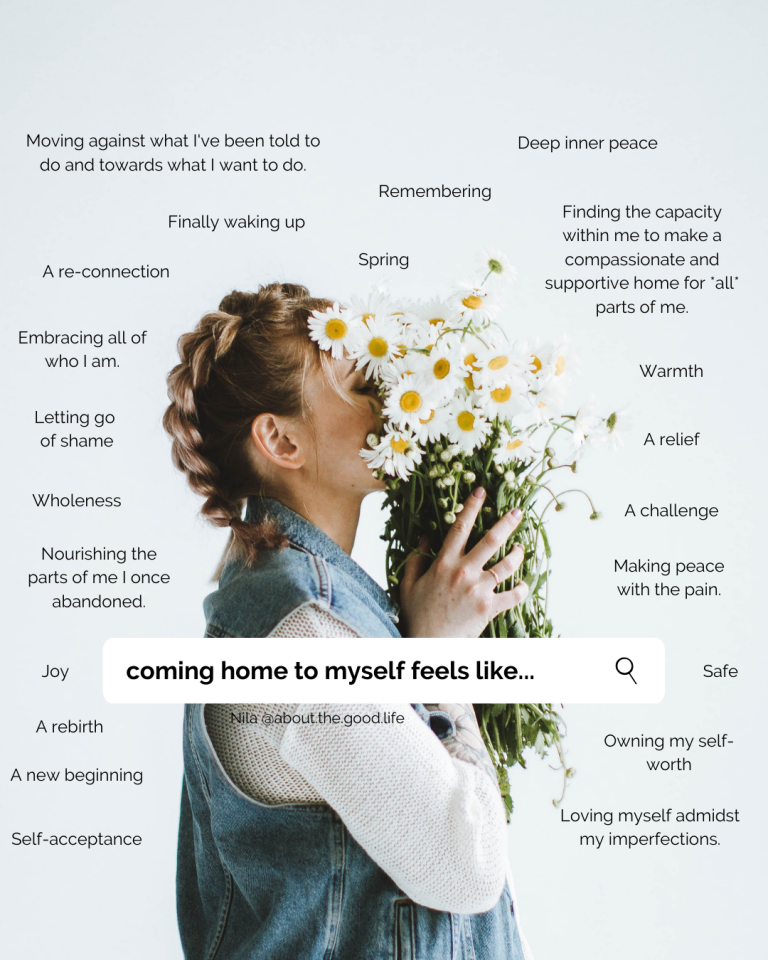 coming home to myself